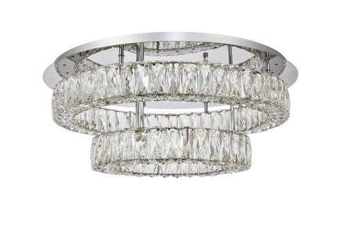 Elegant Lighting Monroe Flush Mount Model: 3503F26L2C