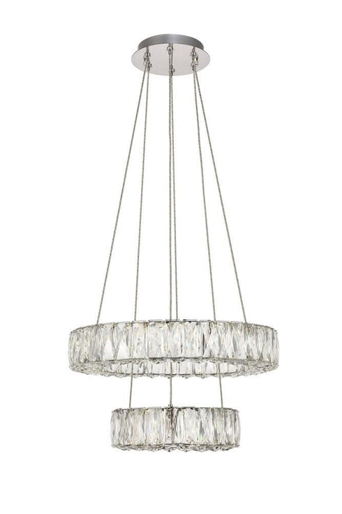 Elegant Lighting Monroe Pendant Model: 3503G18C