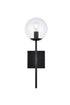 Living District Neri 1 Light Sconce Model: LD2359BK
