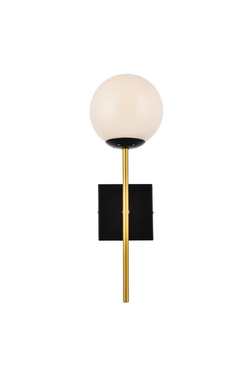 Living District Neri 1 Light Sconce Model: LD2360BR