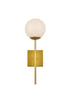 Living District Neri 1 Light Sconce Model: LD2360BR