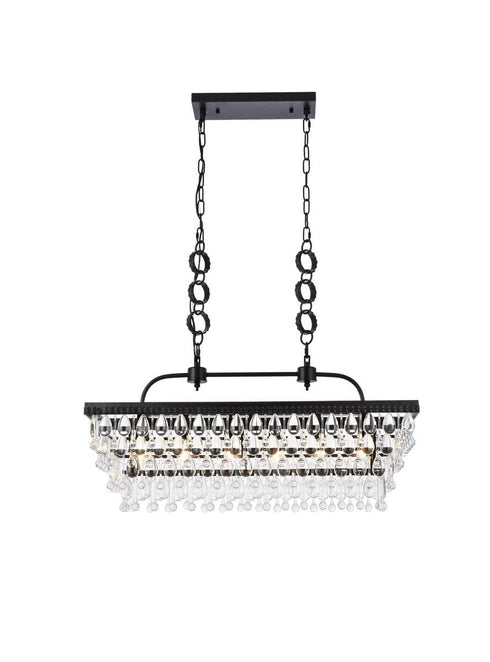 Elegant Lighting Nordic 6 Light Pendant Model: 1219G32BR