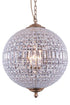 Elegant Lighting Olivia 5 Light Pendant Model: 1205D24FG/RC