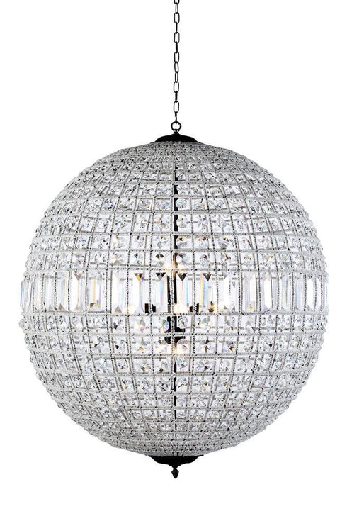 Elegant Lighting Olivia 8 Light Pendant Model: 1205G36DB/RC