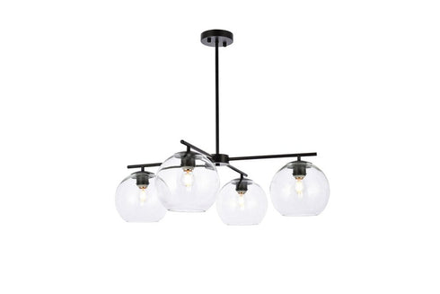 Living District Opus 4 Light Pendant Model: LD2331BK