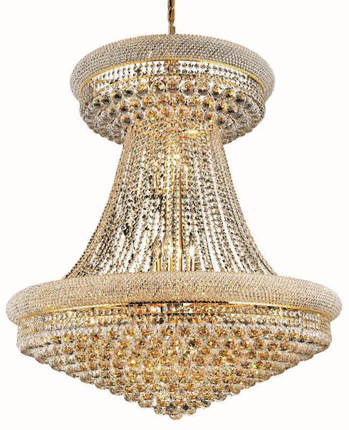 Elegant Lighting Primo 28 Light Chandelier Model: V1800G36SC/RC