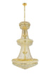 Elegant Lighting Primo 28 Light Chandelier Model: V1800G36SC/RC