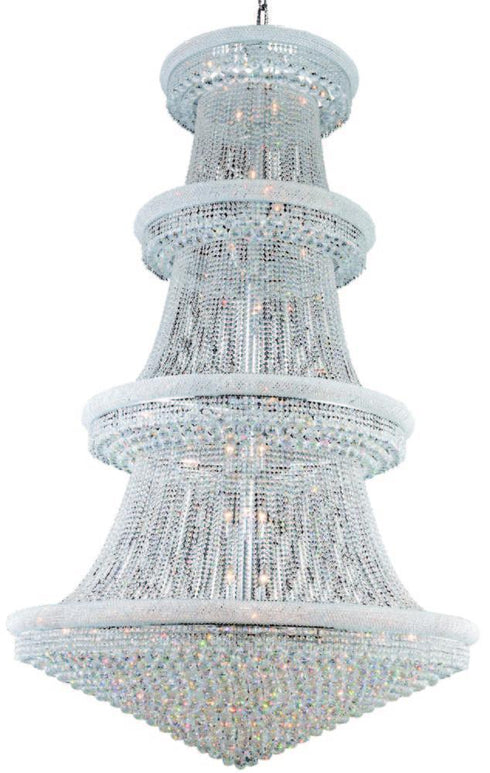 Elegant Lighting Primo 56 Light Chandelier Model: V1800G62C/RC
