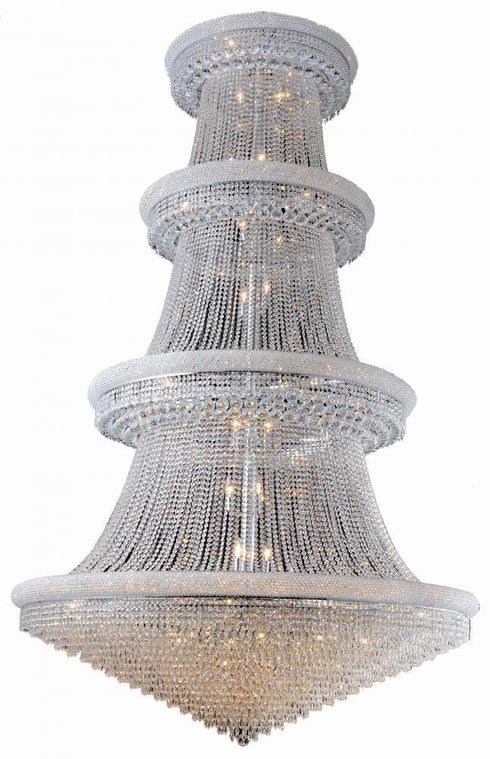 Elegant Lighting Primo 56 Light Foyer Light Model: 1802G62C/EC