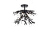 Living District Priscilla 4 Light Flush Mount Model: LD810F19BK