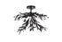 Living District Priscilla 4 Light Flush Mount Model: LD810F23BK