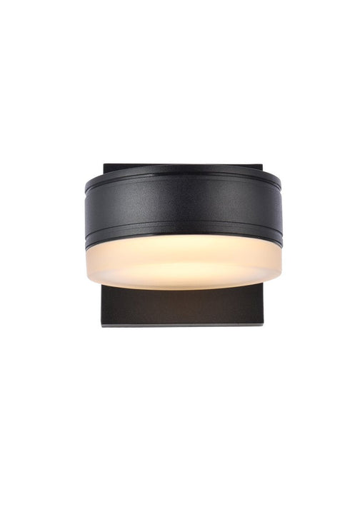 Living District Raine 1 Light Sconce Model: LDOD4013BK