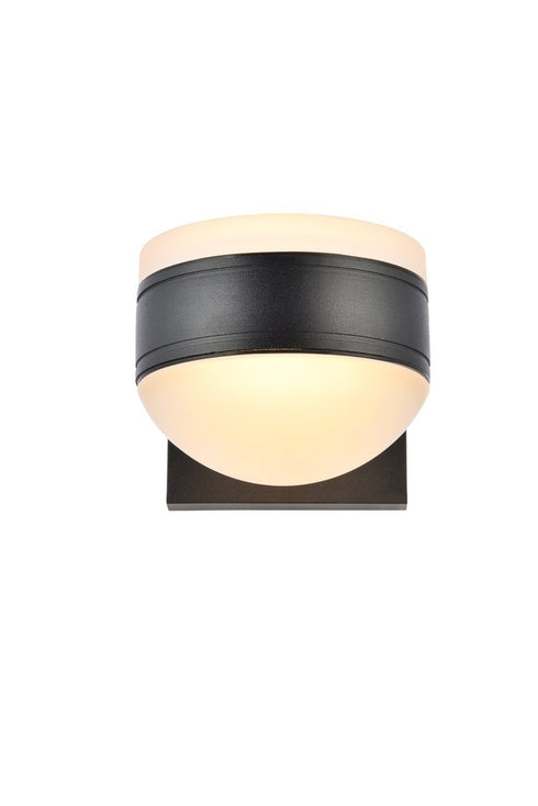 Living District Raine 1 Light Sconce Model: LDOD4017BK