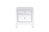 Elegant Decor Reflexion Nightstand 1 Door 21in. W X 14in. D X 24in. H Model: MF72016G