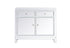 Elegant Decor Reflexion Nightstand 2 Drawers 2 Doors 38in. W X 12in. Model: MF72002G