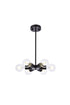 Living District Reyes 6 Light Pendant Model: LD2338BK