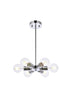 Living District Reyes 6 Light Pendant Model: LD2338BK