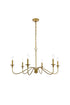 Living District Rohan 6 Light Chandelier Model: LD5006D36BR