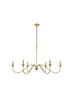 Living District Rohan 6 Light Chandelier Model: LD5056D48PN