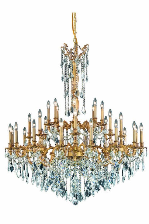 Elegant Lighting Rosalia 32 Light Chandelier Model: 9232G48DB/EC