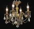 Elegant Lighting Rosalia 4 Light Flush Mount Model: 9204F17AB/EC