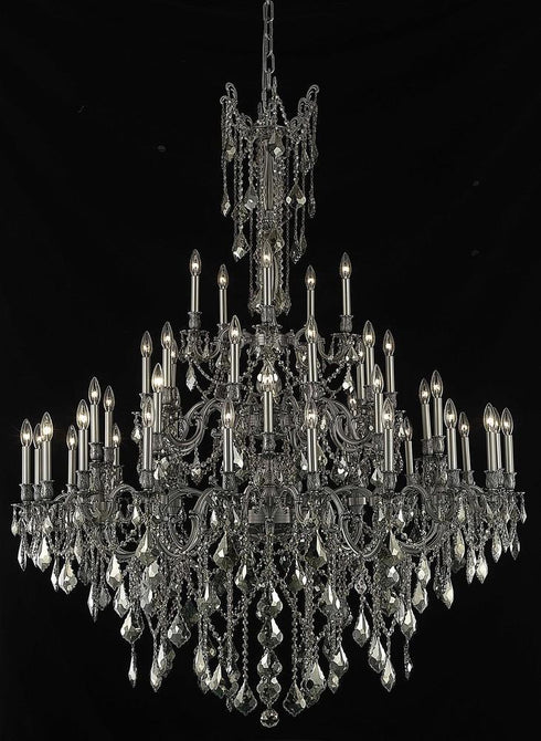 Elegant Lighting Rosalia 45 Light Chandelier Model: 9245G54FG/RC