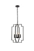 Living District Rosenfeld 4 Light Pendant Model: LD7066D14BR
