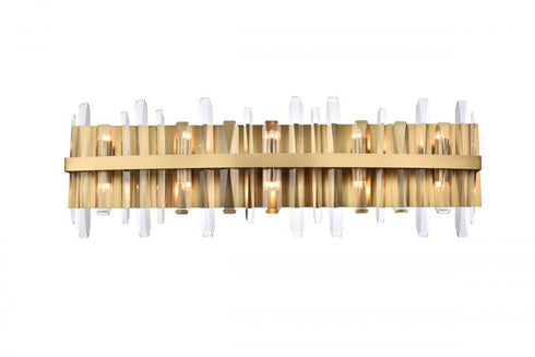 Elegant Lighting Serena 10 Light Sconce Model: 2200W36SG