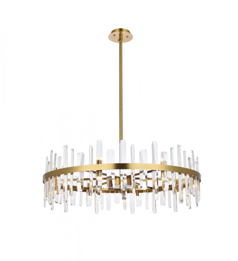 Elegant Lighting Serena 16 Light Chandelier Model: 2200D36SG