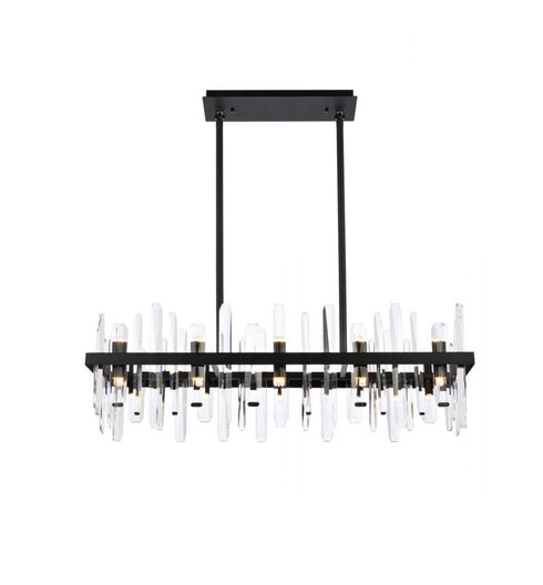 Elegant Lighting Serena 20 Light Chandelier Model: 2200G36BK