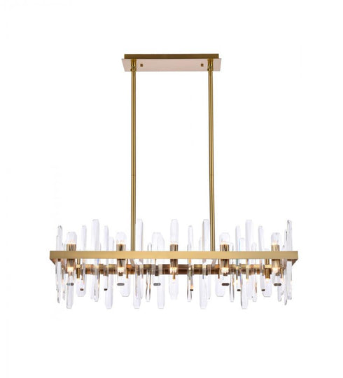 Elegant Lighting Serena 20 Light Chandelier Model: 2200G36SG