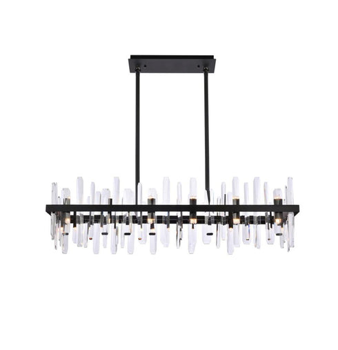 Elegant Lighting Serena 24 Light Chandelier Model: 2200G42BK