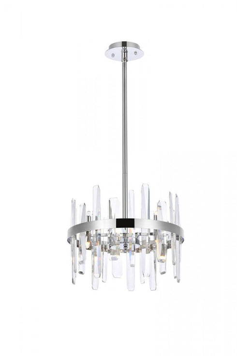 Elegant Lighting Serena 8 Light Pendant Model: 2200D16C