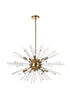 Elegant Lighting Sienna 10 Light Pendant Model: 2502D32BK
