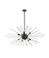 Elegant Lighting Sienna 10 Light Pendant Model: 2502D42SG