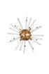 Elegant Lighting Sienna 4 Light Sconce Model: 2502W18SG