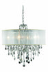 Elegant Lighting St. Francis 6 Light Chandelier Model: 2016D24C+SH/EC
