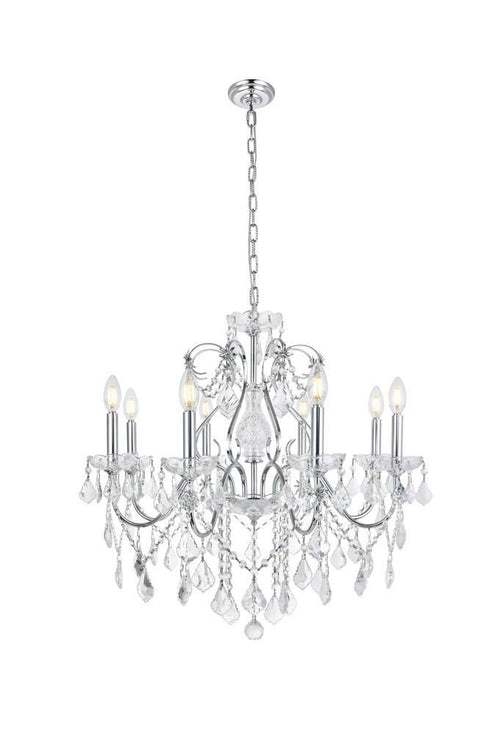 Elegant Lighting St. Francis 8 Light Chandelier Model: V2015D26DB/RC