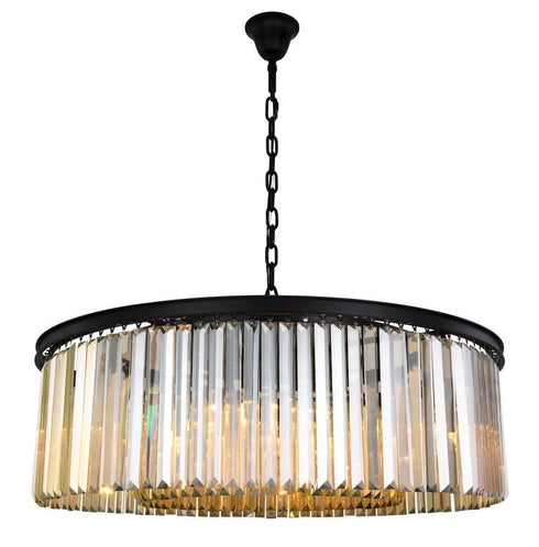 Elegant Lighting Sydney 10 Light Chandelier Model: 1238G43MB/RC