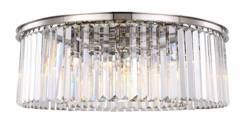 Elegant Lighting Sydney 10 Light Flush Mount Model: 1238F43MB/RC