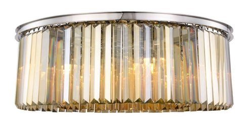 Elegant Lighting Sydney 10 Light Flush Mount Model: 1238F43MB/RC