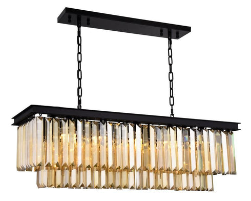 Elegant Lighting Sydney 12 Light Chandelier Model: 1232D40MB/RC