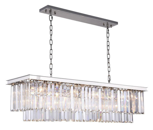 Elegant Lighting Sydney 12 Light Chandelier Model: 1232D50MB/RC