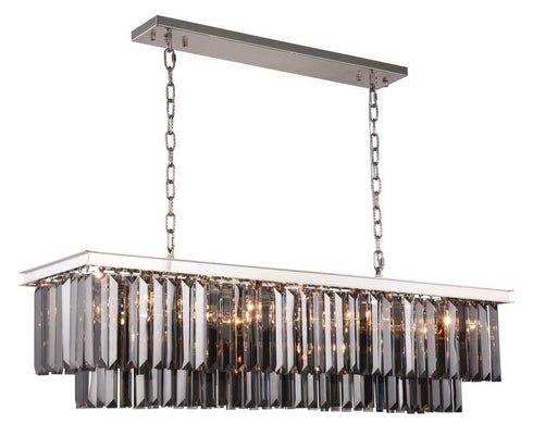 Elegant Lighting Sydney 12 Light Chandelier Model: 1232D50MB/RC