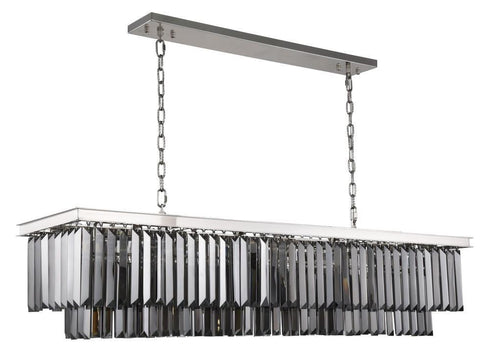 Elegant Lighting Sydney 12 Light Chandelier Model: 1232D60MB/RC