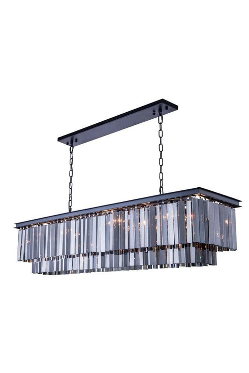 Elegant Lighting Sydney 12 Light Pendant Model: 1202D60MB/RC