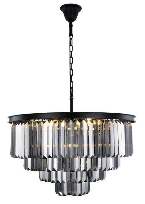 Elegant Lighting Sydney 17 Light Chandelier Model: 1231D32MB/RC