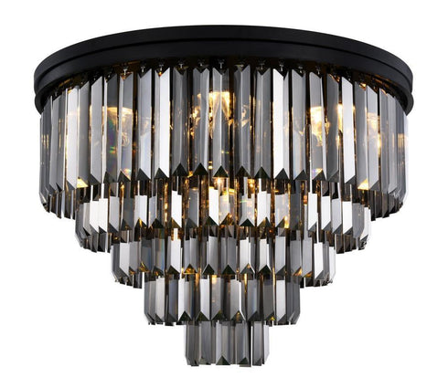 Elegant Lighting Sydney 17 Light Flush Mount Model: 1231F32MB/RC