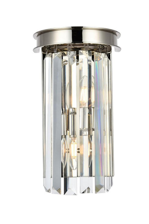 Elegant Lighting Sydney 2 Light Sconce Model: 1208W8MB/RC
