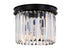 Elegant Lighting Sydney 3 Light Flush Mount Model: 1238F12MB-SS/RC